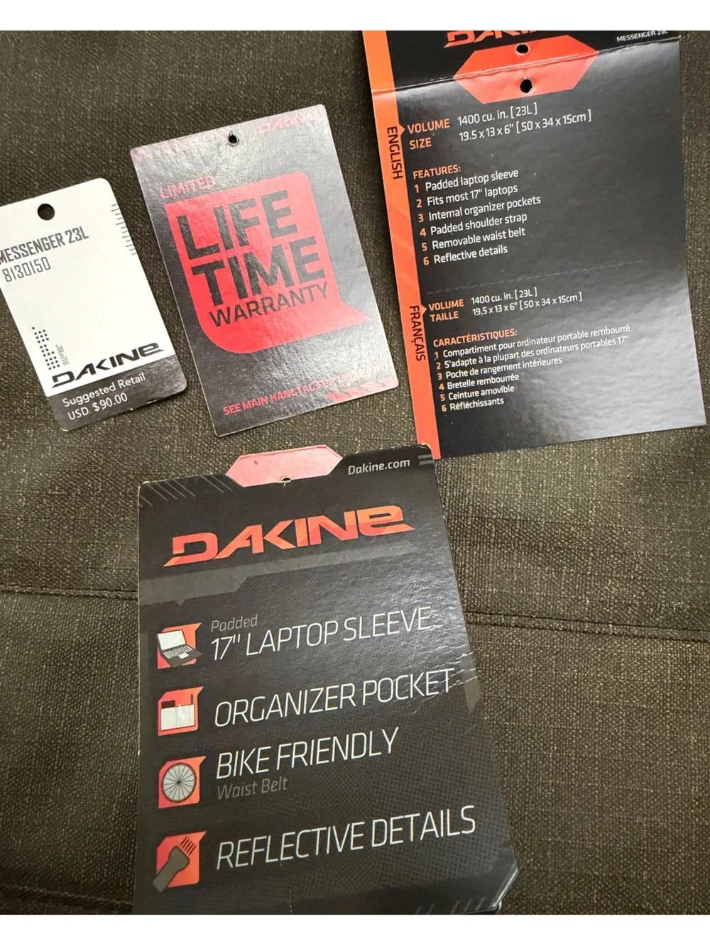 Dakine messenger bag